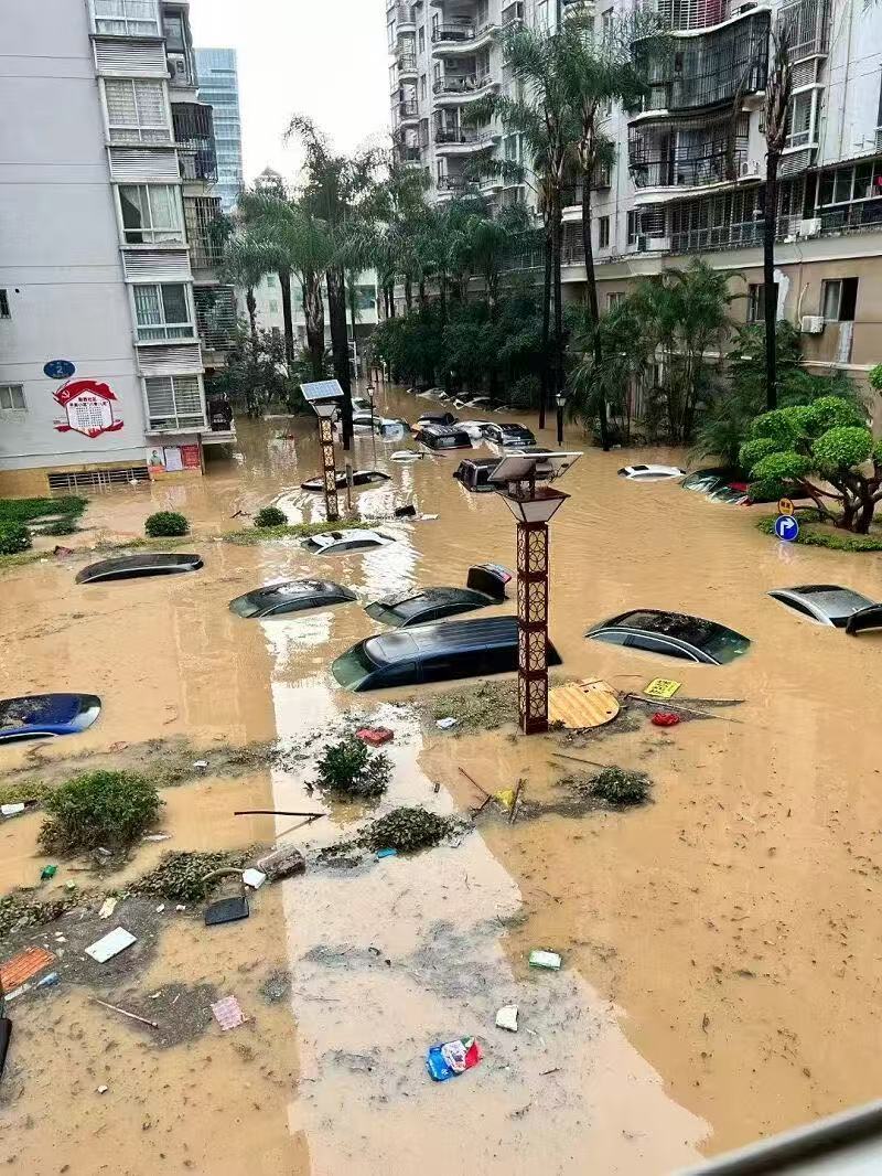 响应国家号召 开通灾害绿色服务通道 助力车主共抗洪水